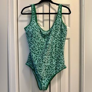 Aerie shine scoop one-piece swimsuit